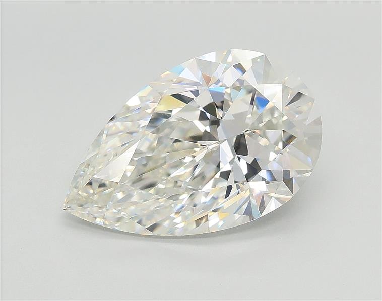 3.54ct G VS1 Rare Carat Ideal Cut Pear Lab Grown Diamond