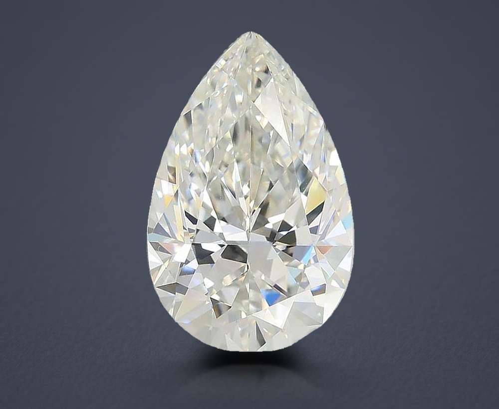 3.54 Carat Pear Lab Diamond