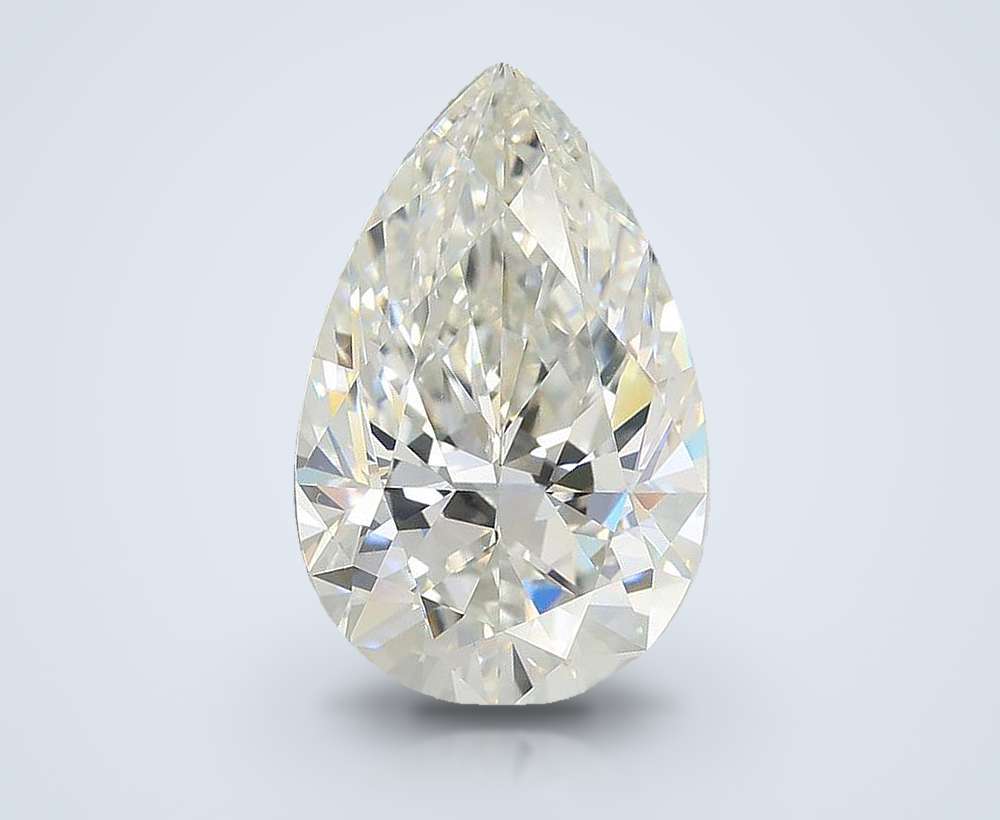 3.54 Carat Pear Lab Diamond