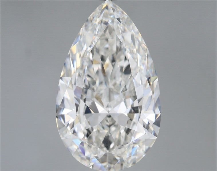 10.05ct F VVS2 Excellent Cut Pear Lab Grown Diamond