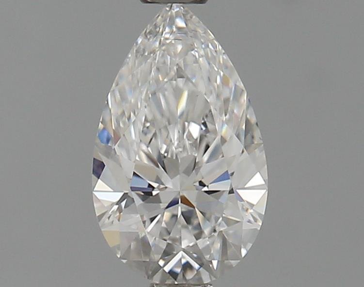 0.72ct E SI1 Rare Carat Ideal Cut Pear Lab Grown Diamond