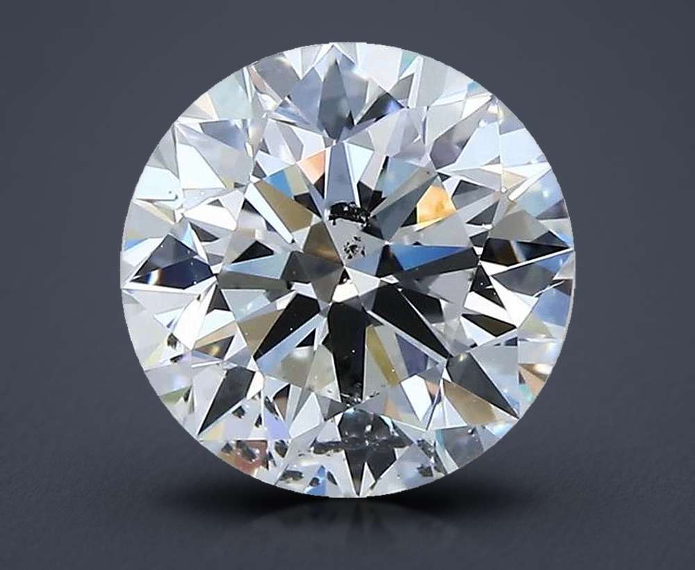 2.50 Carat Round Natural Diamond