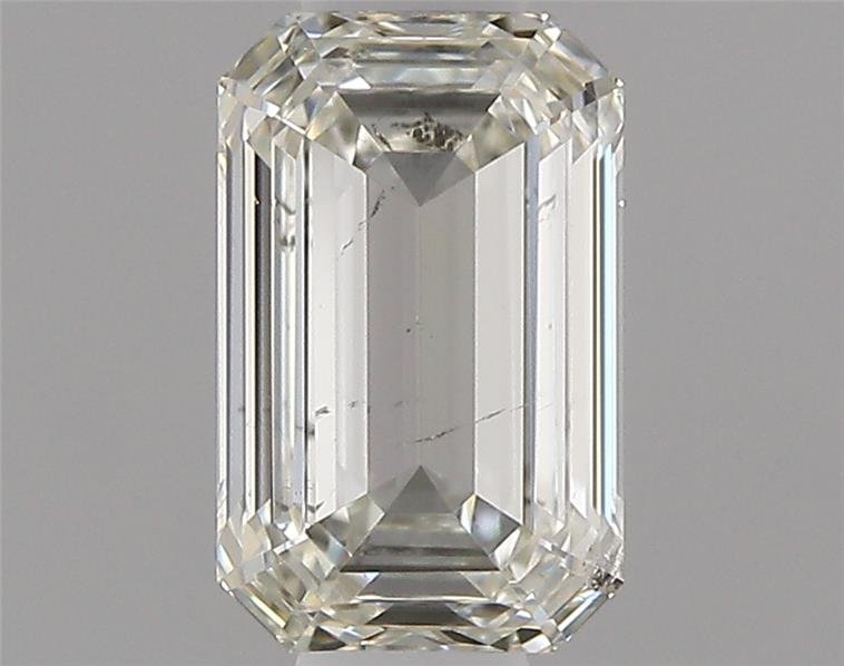 0.51ct K SI1 Excellent Cut Emerald Diamond