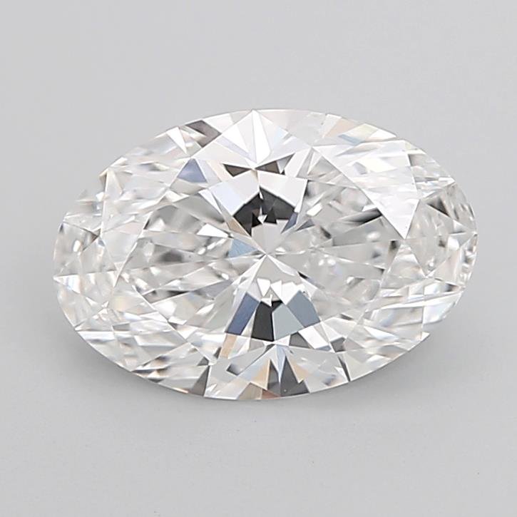 2.54ct D VS1 Rare Carat Ideal Cut Oval Lab Grown Diamond