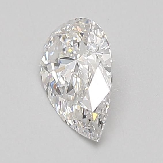 0.84ct E VS2 Rare Carat Ideal Cut Pear Lab Grown Diamond