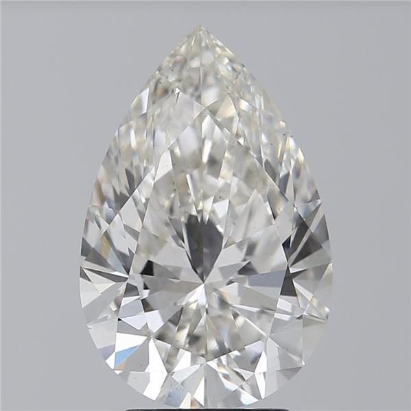 3.23ct H VS1 Rare Carat Ideal Cut Pear Lab Grown Diamond