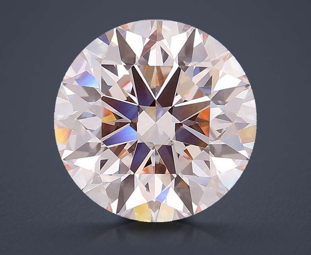 4.02 Ct. Fancy Pink Round Lab Diamond