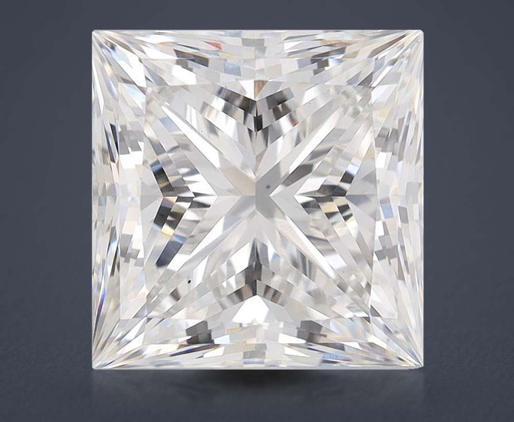 6.43 Carat Princess Lab Diamond