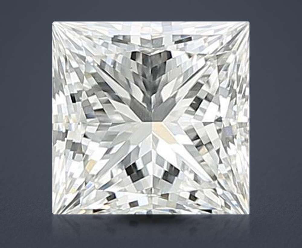 1.63 Carat Princess Lab Diamond