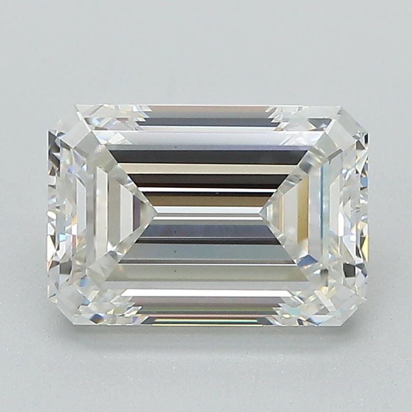 2.51ct G VS1 Excellent Cut Emerald Lab Grown Diamond