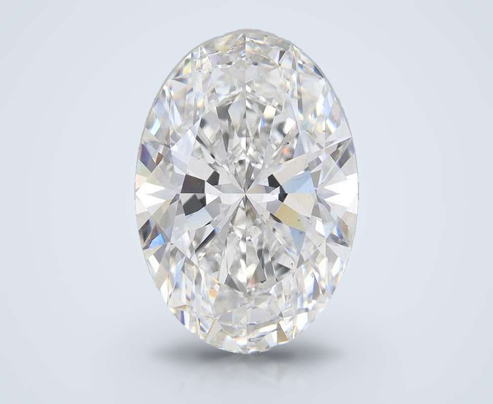 13.03 Carat Oval Lab Diamond