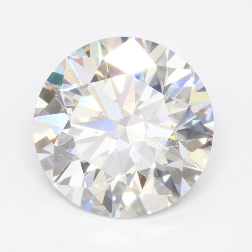 3.29ct E VVS2 Rare Carat Ideal Cut Round Lab Grown Diamond