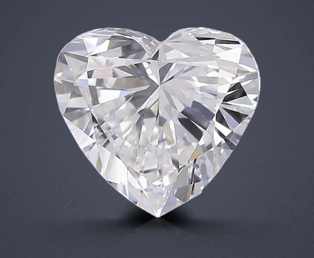 0.90 Carat Heart Lab Diamond