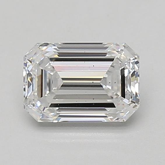 1.05ct D VS2 Excellent Cut Emerald Lab Grown Diamond