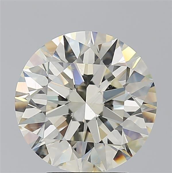 4.01ct K SI1 Ideal Cut Round Diamond