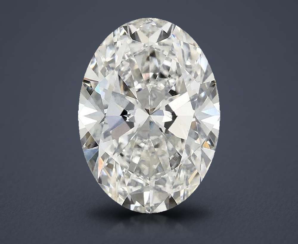3.79 Carat Oval Lab Diamond