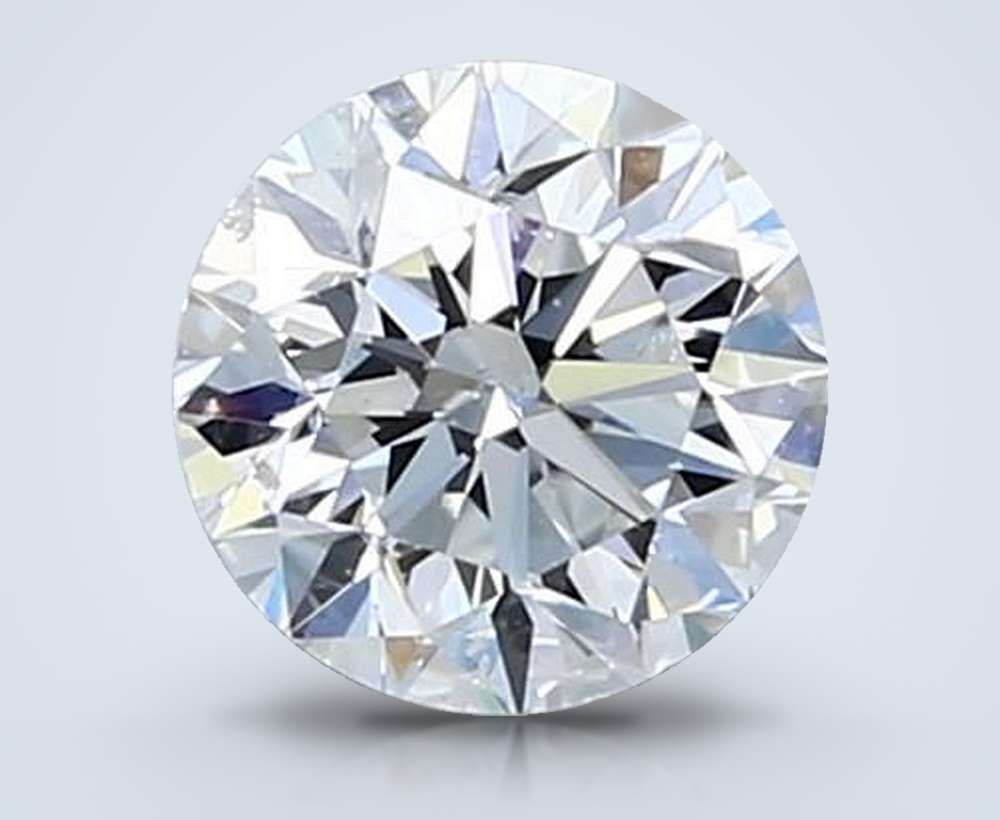 0.90 Carat Round Natural Diamond
