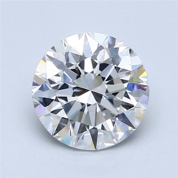 1.73ct H VS2 Rare Carat Ideal Cut Round Diamond