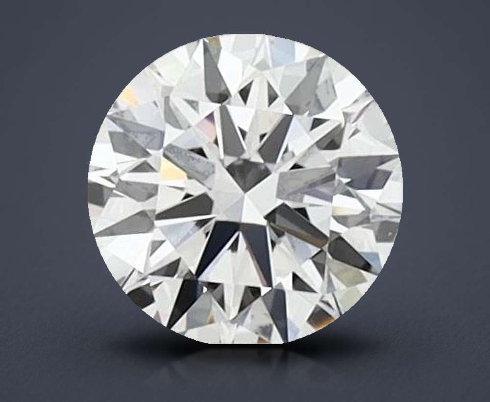 0.74 Carat Round Lab Diamond