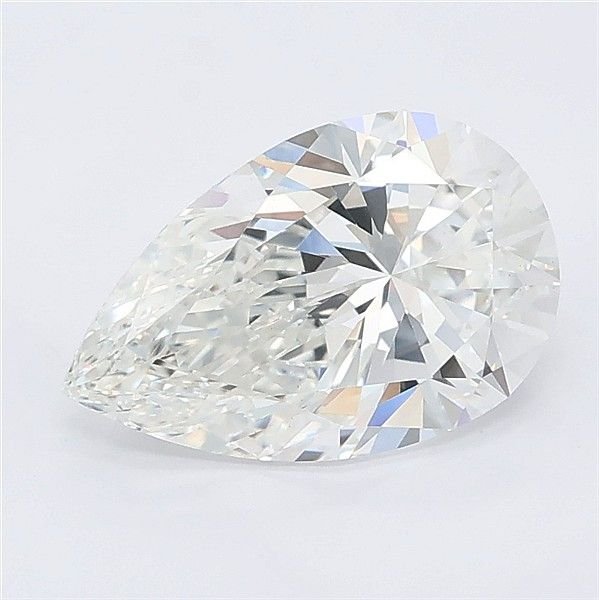 2.06ct F VS1 Rare Carat Ideal Cut Pear Lab Grown Diamond