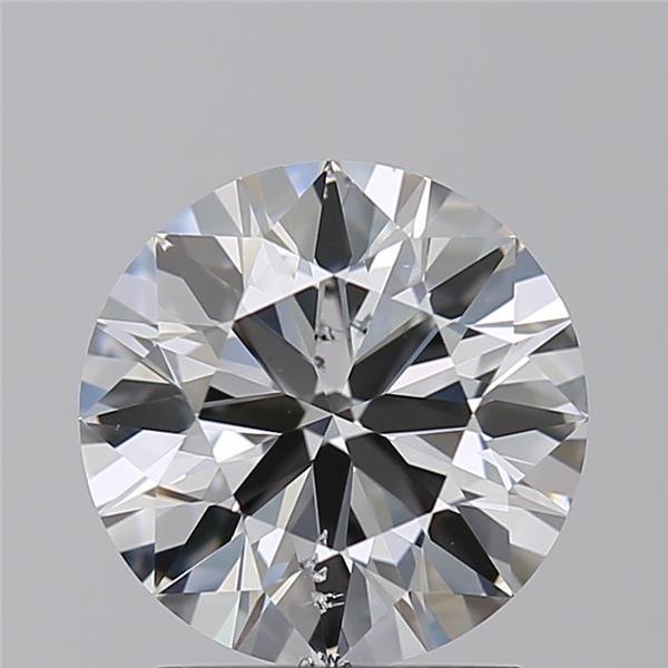 2.12ct D SI2 Rare Carat Ideal Cut Round Lab Grown Diamond