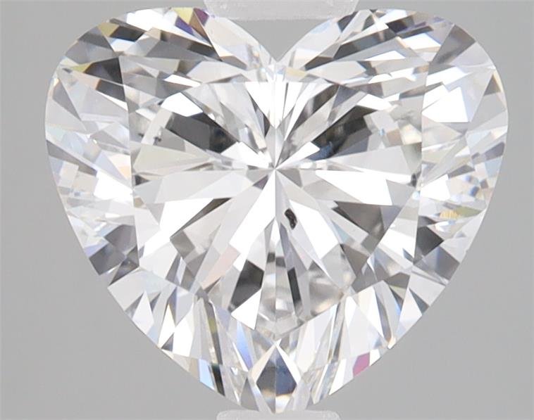 2.70ct E SI1 Rare Carat Ideal Cut Heart Lab Grown Diamond