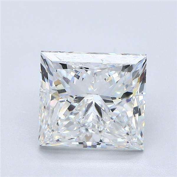 4.01ct G SI1 Very Good Cut Princess Diamond