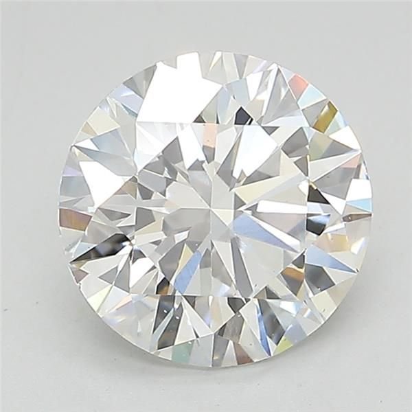 2.41ct D VS2 Rare Carat Ideal Cut Round Lab Grown Diamond