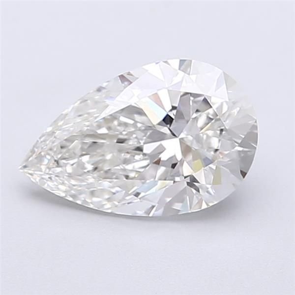 1.32ct F VVS2 Rare Carat Ideal Cut Pear Lab Grown Diamond