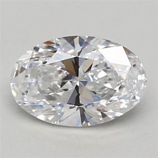 0.74ct D VVS1 Rare Carat Ideal Cut Oval Lab Grown Diamond