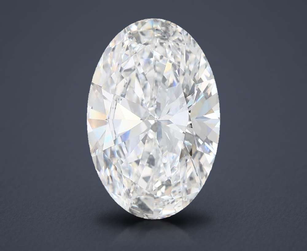 4.71 Carat Oval Lab Diamond