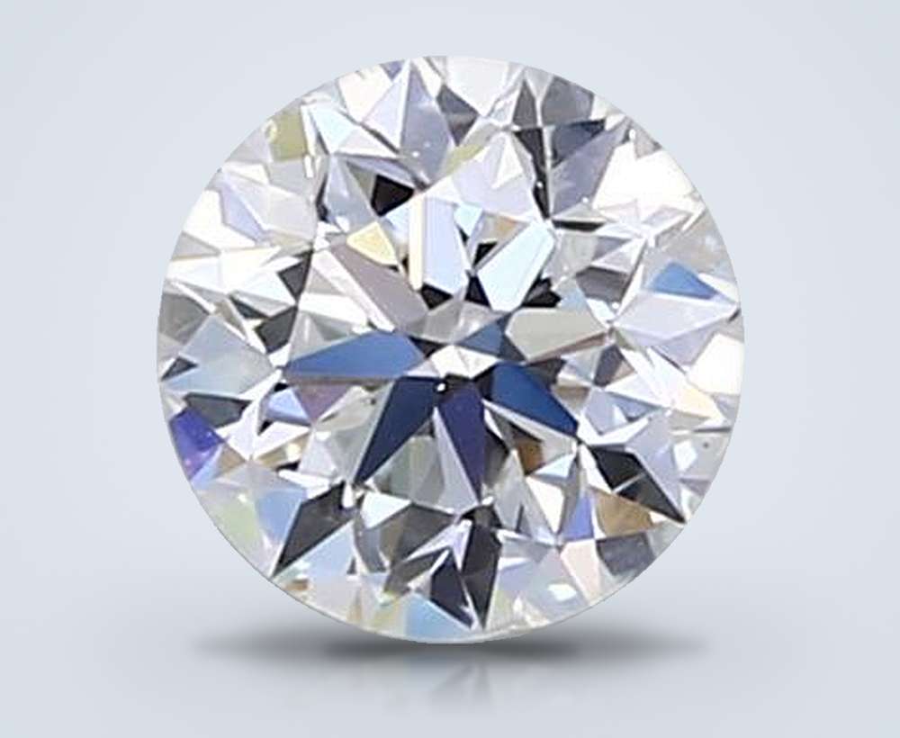0.70 Carat Round Natural Diamond