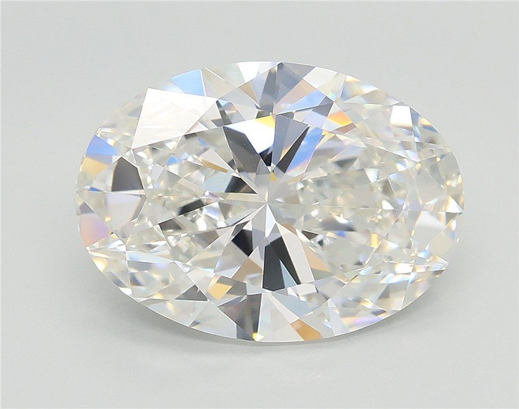 4.04ct E VS1 Rare Carat Ideal Cut Oval Lab Grown Diamond