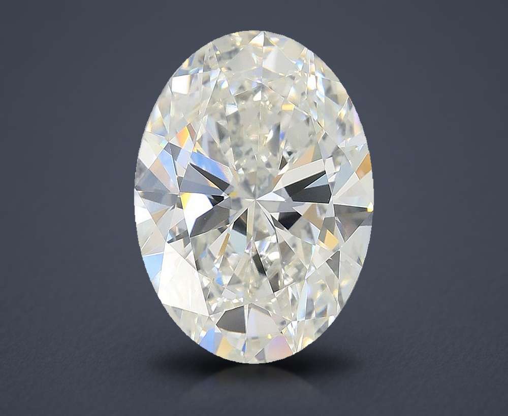 4.04 Carat Oval Lab Diamond