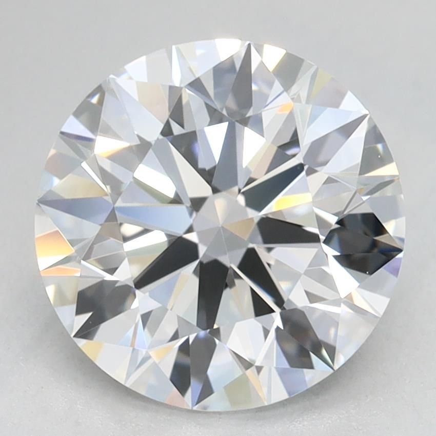 2.40ct D VVS1 Rare Carat Ideal Cut Round Lab Grown Diamond