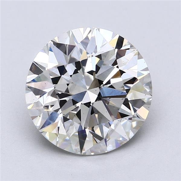 5.02ct G VS2 Excellent Cut Round Lab Grown Diamond