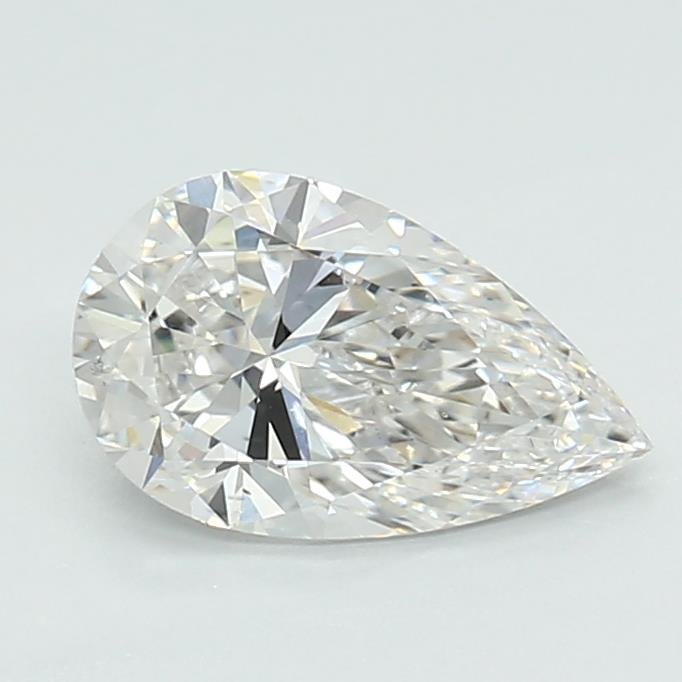 0.99ct F VS2 Rare Carat Ideal Cut Pear Lab Grown Diamond