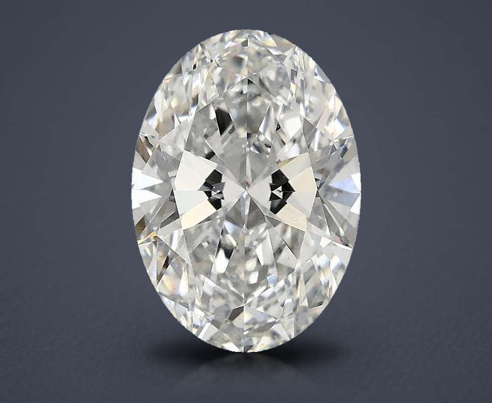 2.43 Carat Oval Lab Diamond