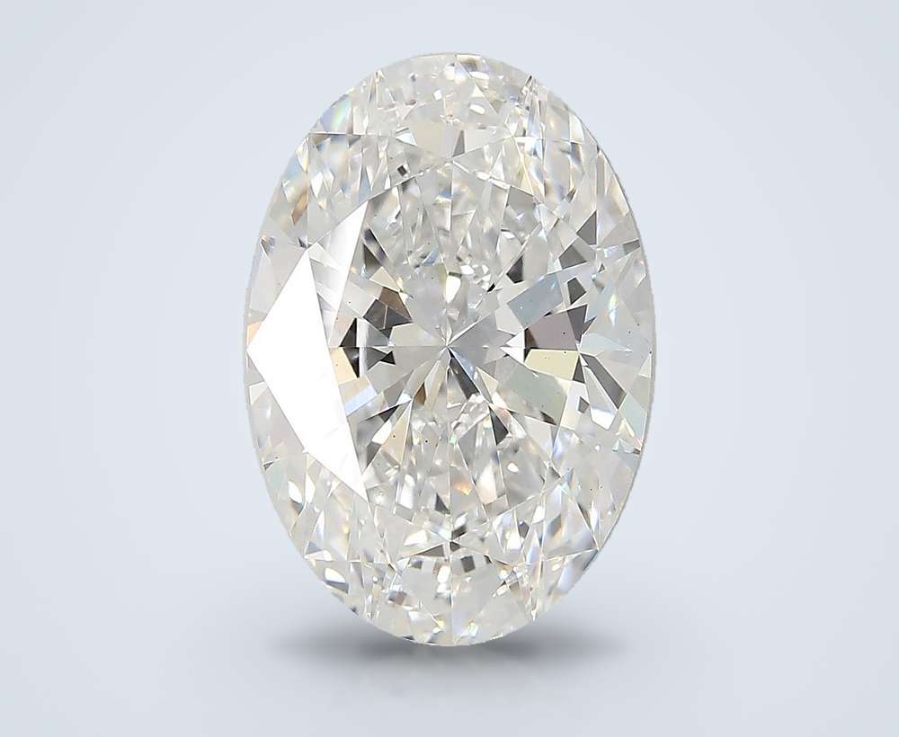 6.12 Carat Oval Lab Diamond