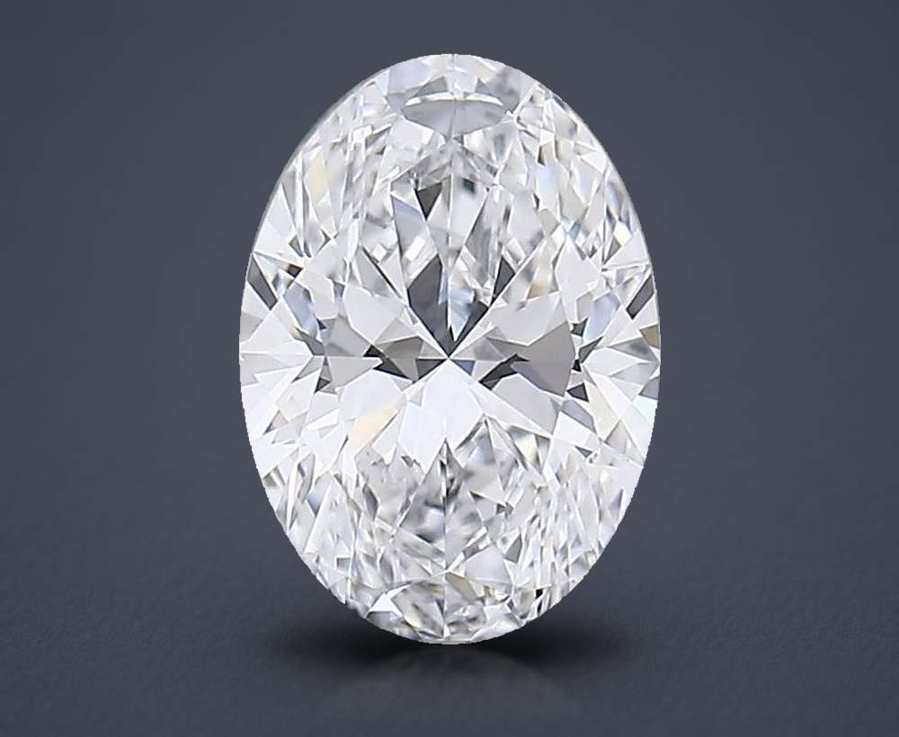 1.28 Carat Oval Lab Diamond