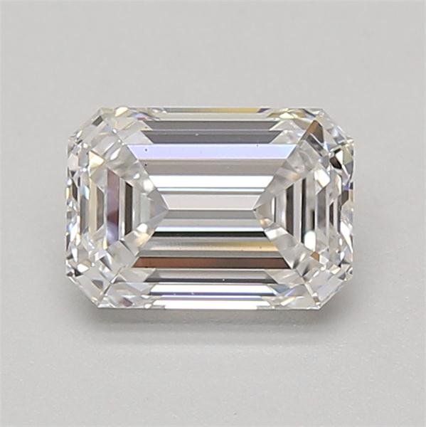 1.35ct D VS2 Excellent Cut Emerald Lab Grown Diamond