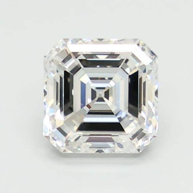 1.28ct E VS1 Rare Carat Ideal Cut Asscher Lab Grown Diamond
