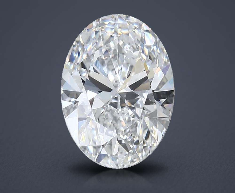 3.04 Carat Oval Lab Diamond