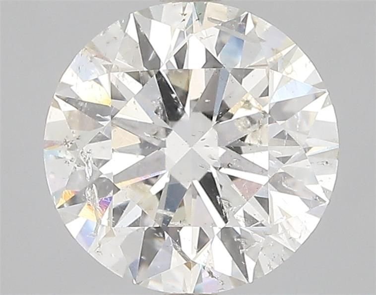 2.31ct I SI2 Rare Carat Ideal Cut Round Diamond