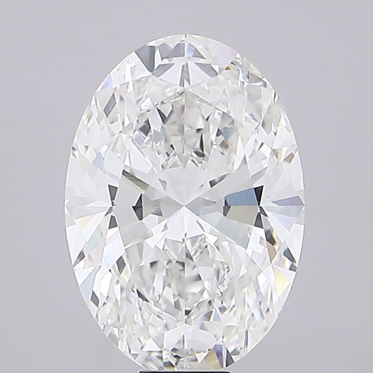 20.60ct F VVS2 Rare Carat Ideal Cut Oval Lab Grown Diamond