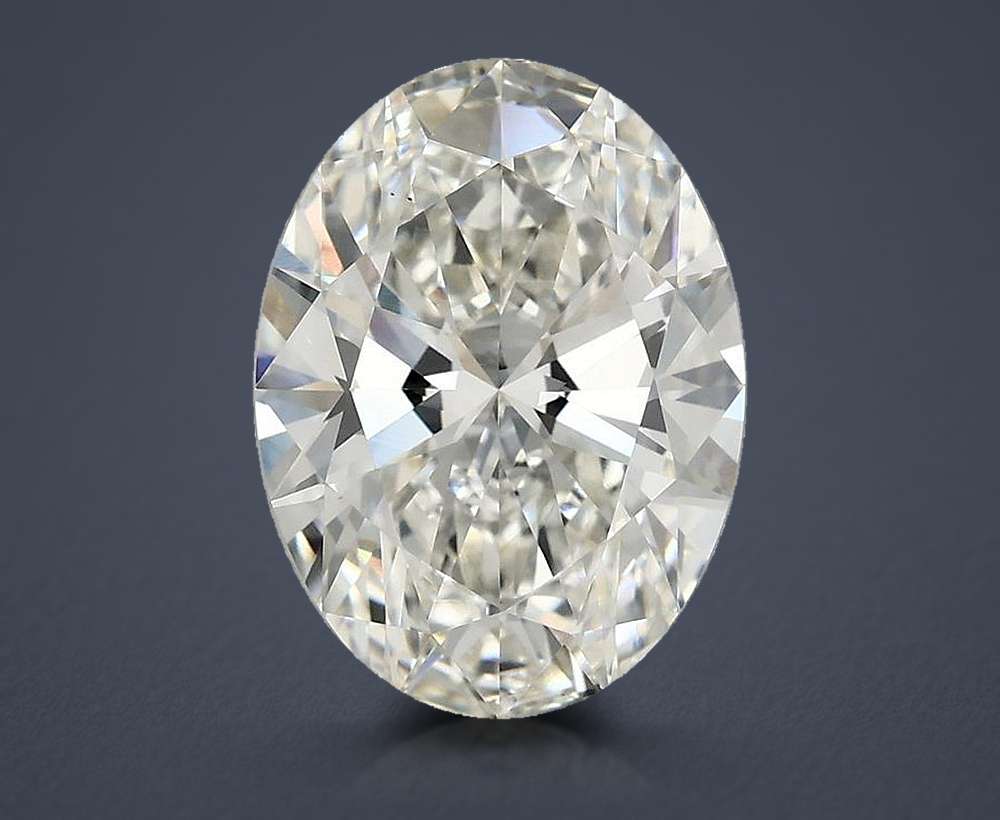 3.71 Carat Oval Lab Diamond