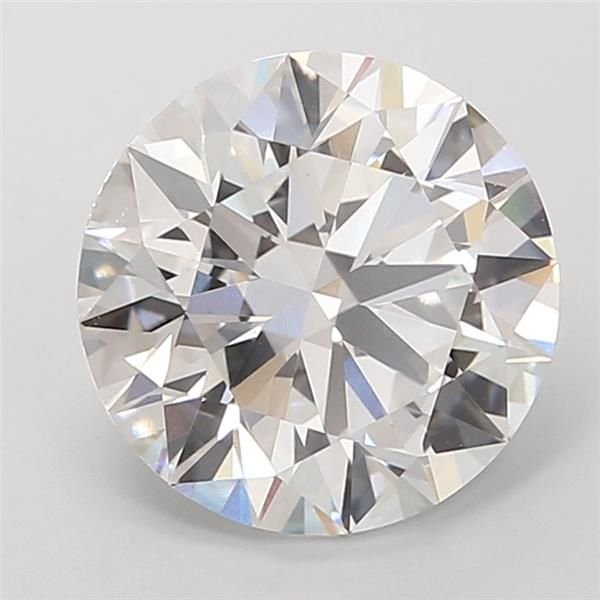 3.71ct E VS1 Rare Carat Ideal Cut Round Lab Grown Diamond