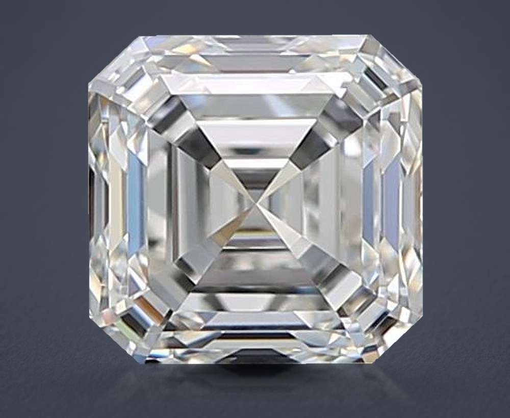 0.70 Carat Asscher Natural Diamond