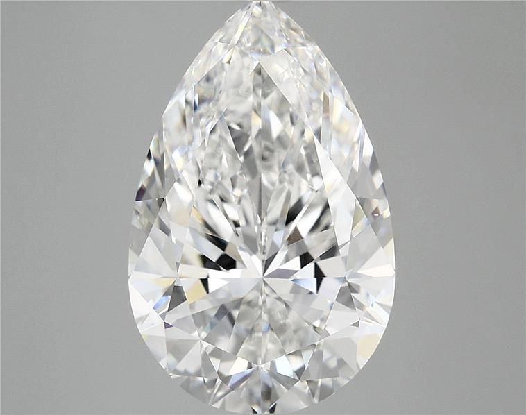 6.00 Carat Pear Lab Diamond