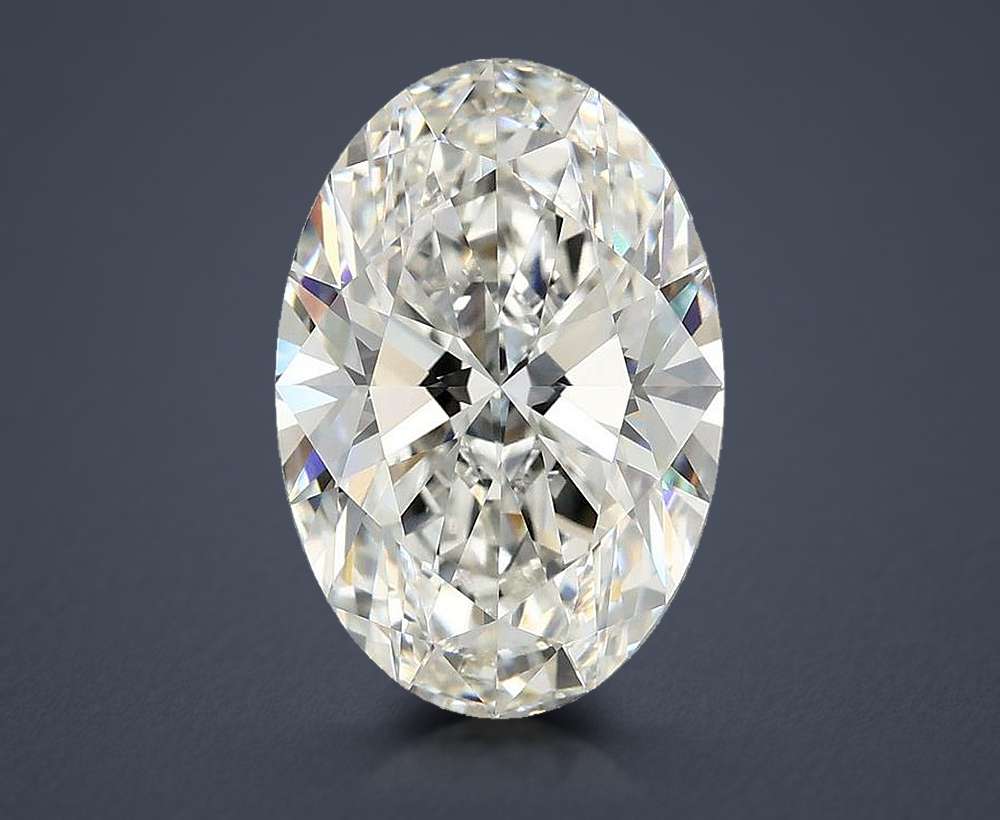 4.90 Carat Oval Lab Diamond